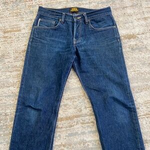 Brave Star Selvedge True Straight 32x30 140z Denim Jeans